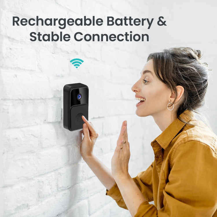 ML19 90 Degree Wide Angle Wireless Smart Video Doorbell, ML19 ML19 90 Degree Wide Angle Wireless Smart Video Doorbell, ML19